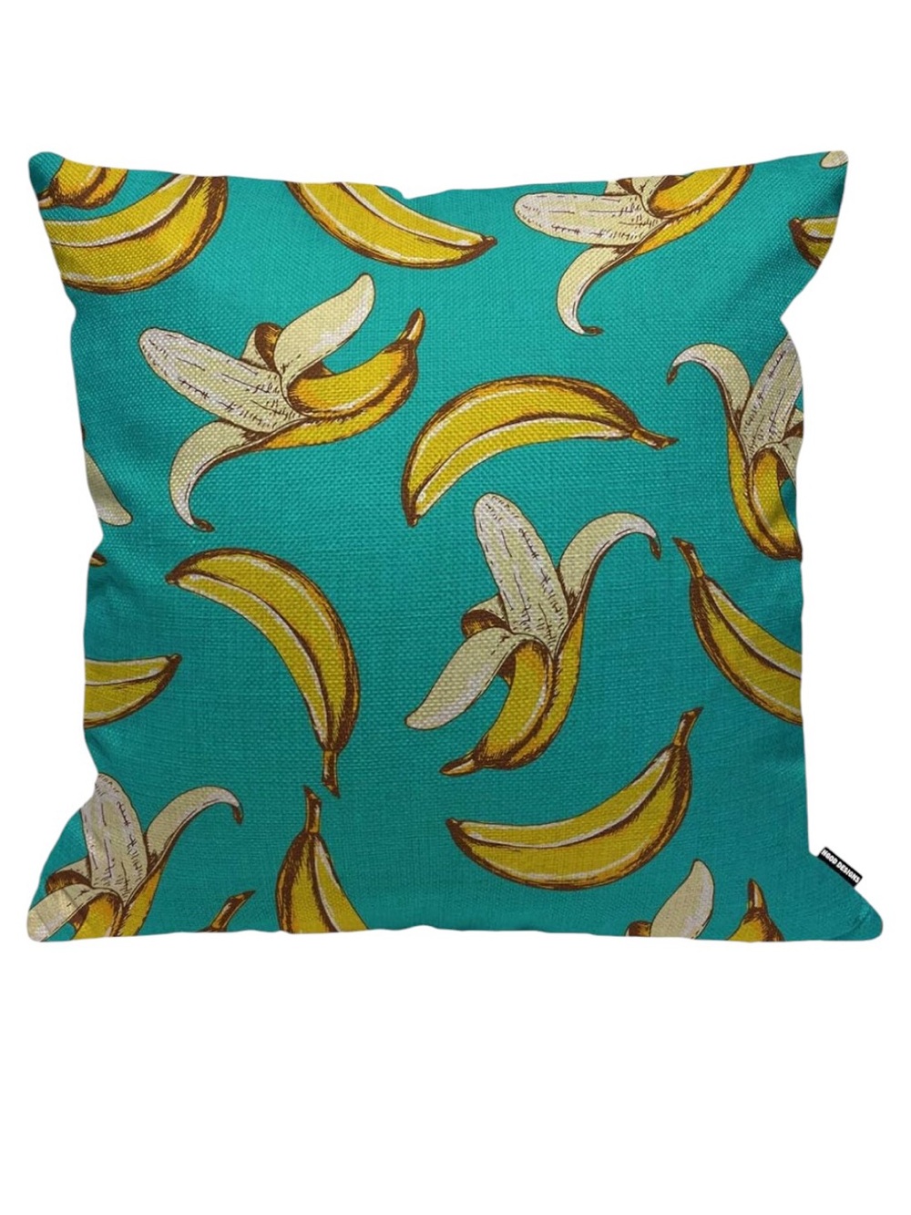 New without tags HGOD DESIGNS Banana Fruit Pattern Throw Pillow 18”x 18”